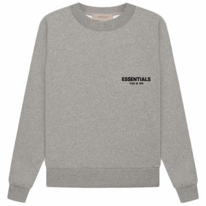Fear of God Essentials Crewneck (SS22) Dark Oatmeal