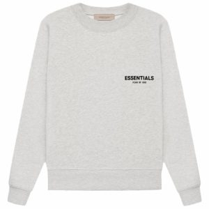 Fear of God Essentials Crewneck (SS22) Light Oatmeal