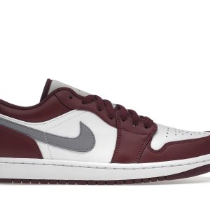 Jordan 1 Low White Bordeaux